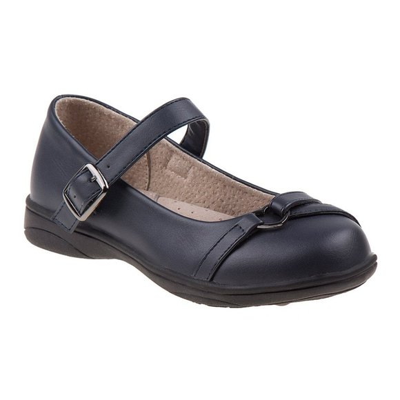 Navy Buckle Mary Jane - Picture 3 of 6